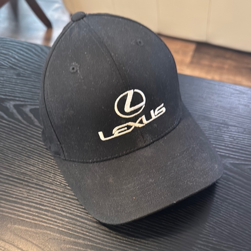 Lexus Black Baseball Cap - S/M Flexfit, Gently Used